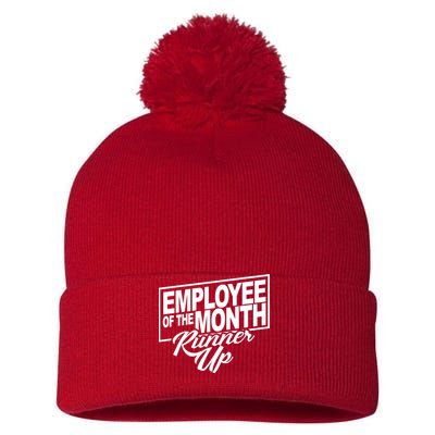 Employee Of The Month Runner Up Pom Pom 12in Knit Beanie