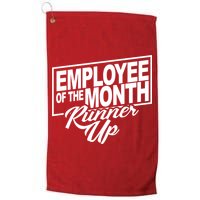 Employee Of The Month Runner Up Golf Towel