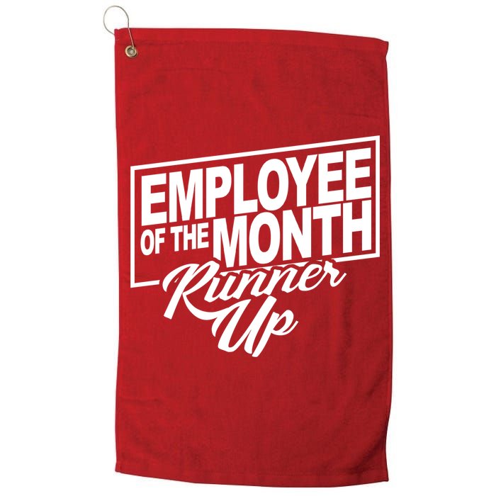 Employee Of The Month Runner Up Golf Towel