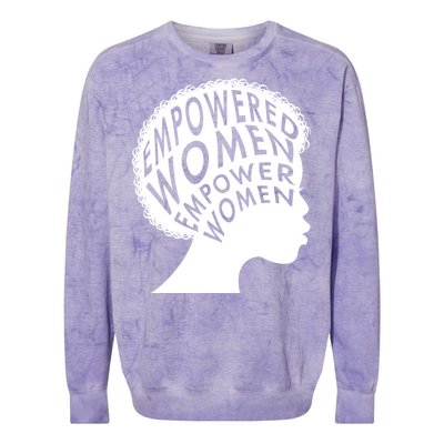 Empowered Women Colorblast Crewneck Sweatshirt