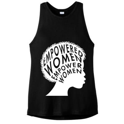 Empowered Women Ladies PosiCharge Tri-Blend Wicking Tank