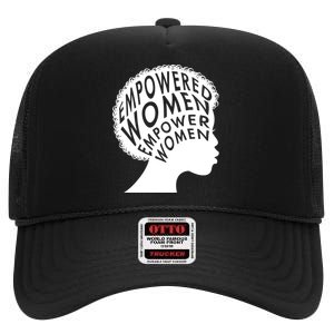 Empowered Women High Crown Mesh Back Trucker Hat