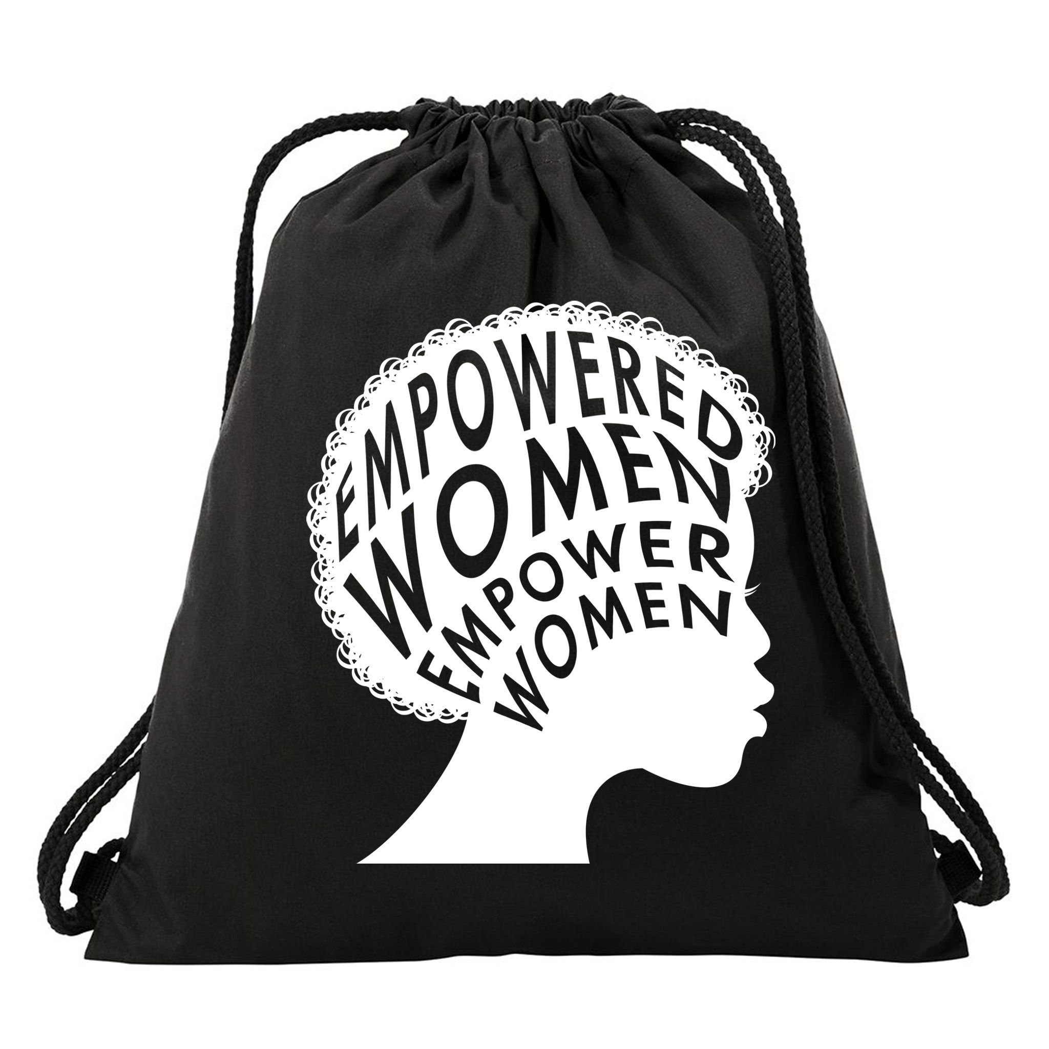 Empowered Women Drawstring Bag