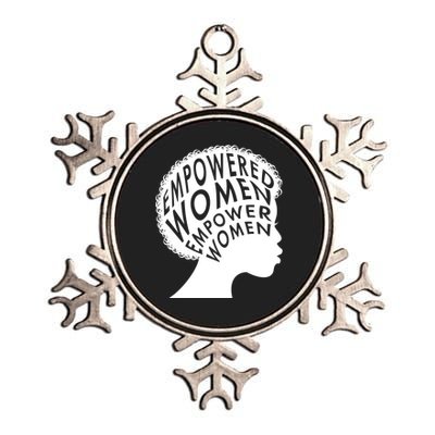 Empowered Women Metallic Star Ornament