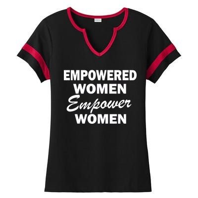 Empowered Women Empower Women Ladies Halftime Notch Neck Tee