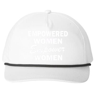 Empowered Women Empower Women Snapback Five-Panel Rope Hat