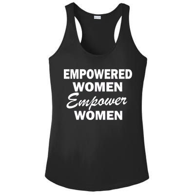 Empowered Women Empower Women Ladies PosiCharge Competitor Racerback Tank