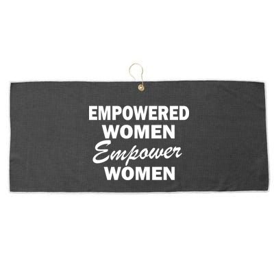 Empowered Women Empower Women Large Microfiber Waffle Golf Towel