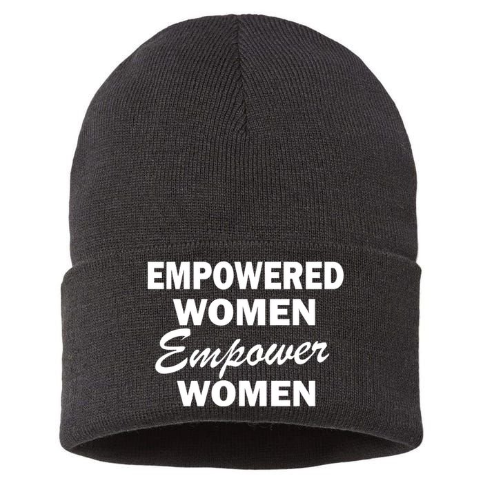 Empowered Women Empower Women Sustainable Knit Beanie