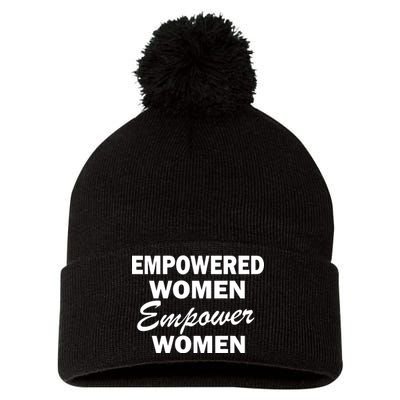 Empowered Women Empower Women Pom Pom 12in Knit Beanie