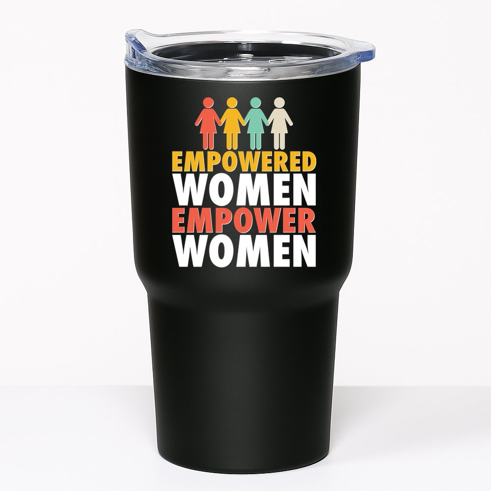Empowered Women Empower Women Vintage colors Tumbler