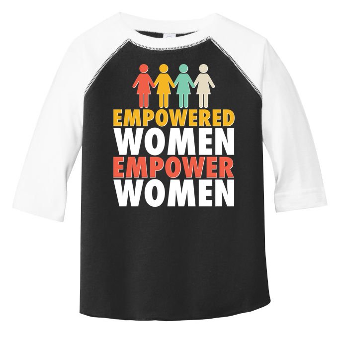 Empowered Women Empower Women Vintage colors Toddler Fine Jersey T-Shirt