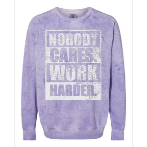 Entrepreneur Motivation Quotes Success Work Colorblast Crewneck Sweatshirt