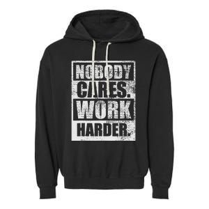 Entrepreneur Motivation Quotes Success Work Garment-Dyed Fleece Hoodie