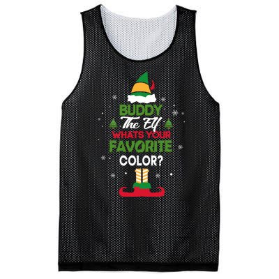 Elf Movie Quote WhatS Your Favorite Color Mesh Reversible Basketball Jersey Tank