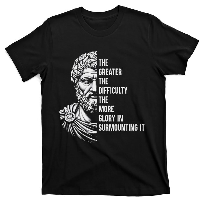 Epictetus Motivational Quote Greek Stoic Philosopher T-Shirt