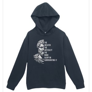 Epictetus Motivational Quote Greek Stoic Philosopher Urban Pullover Hoodie