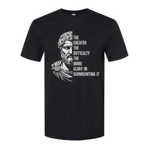 Epictetus Motivational Quote Greek Stoic Philosopher Softstyle CVC T-Shirt