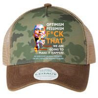 Elon Musk Quote Optimism Pessimism Legacy Tie Dye Trucker Hat