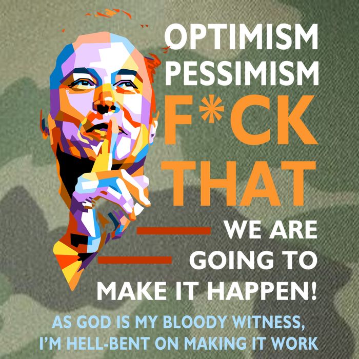 Elon Musk Quote Optimism Pessimism Legacy Tie Dye Trucker Hat