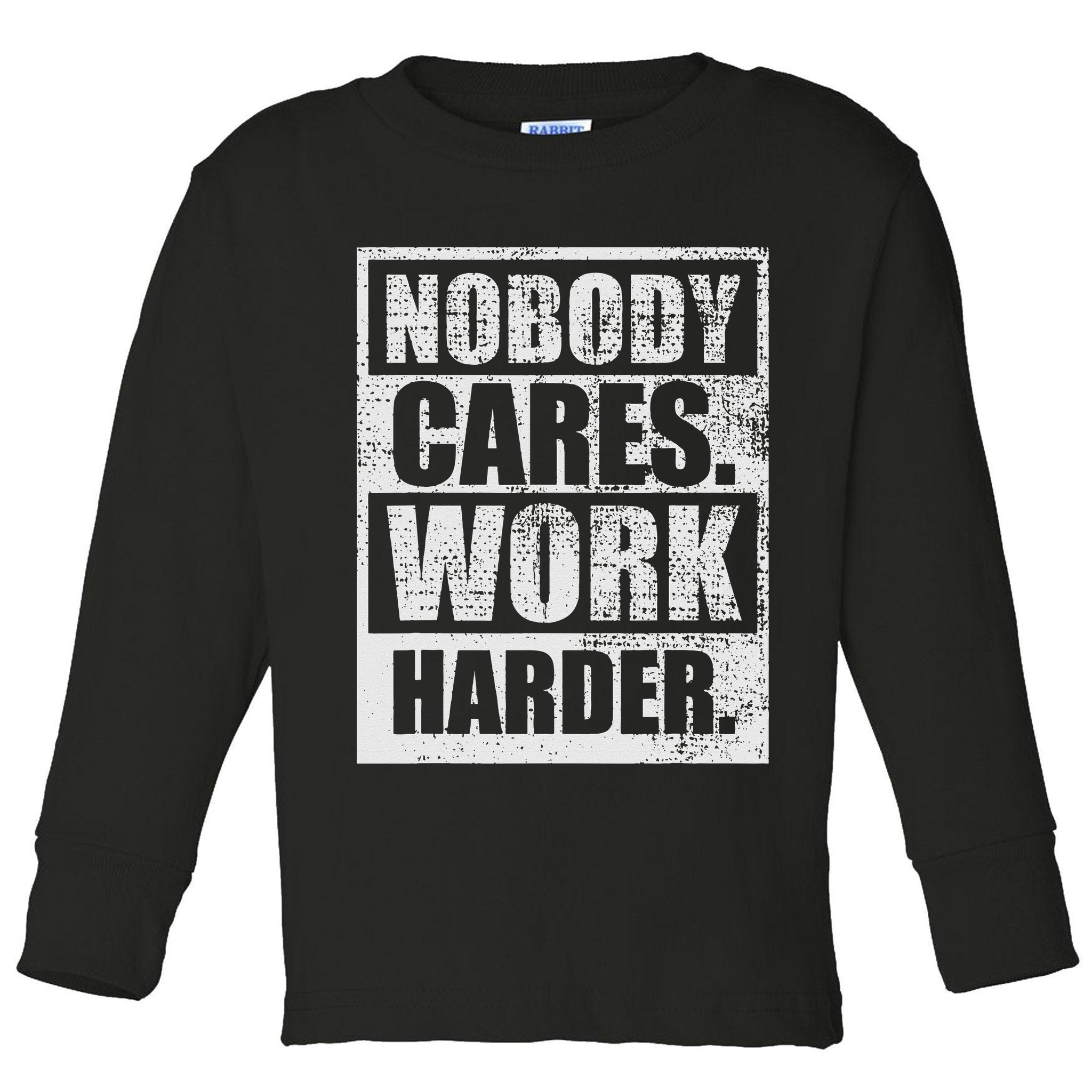 Entrepreneur Motivation Quotes Success Work Toddler Long Sleeve Shirt