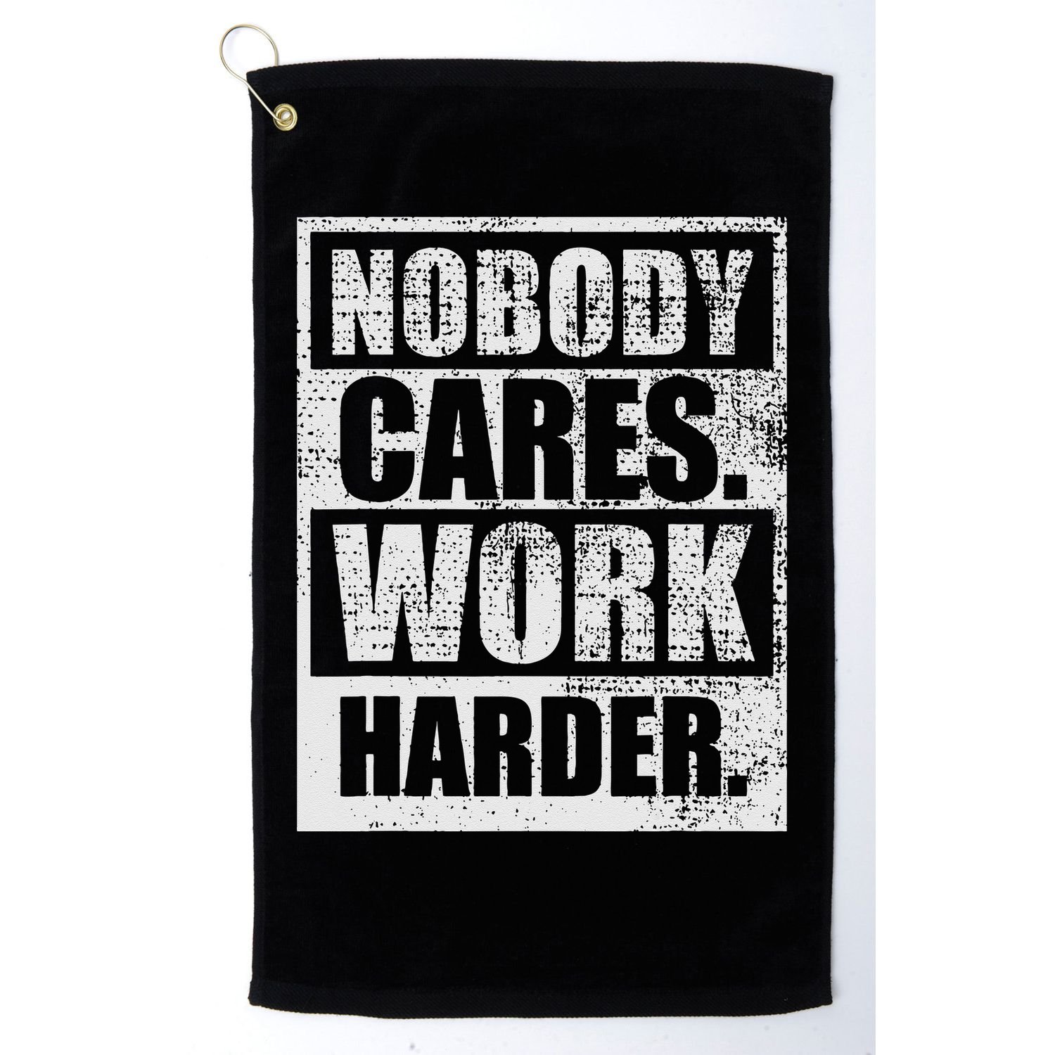Entrepreneur Motivation Quotes Success Work Golf Towel