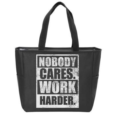 Entrepreneur Motivation Quotes Success Work Zip Tote Bag