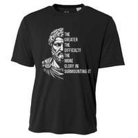 Epictetus Motivational Quote Greek Stoic Philosopher Cooling Performance Crew T-Shirt