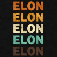 Elon Musk Retro Ladies PosiCharge Tri-Blend Wicking Tank