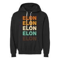 Elon Musk Retro Garment-Dyed Fleece Hoodie