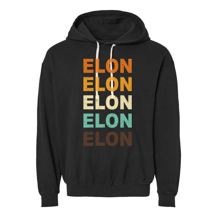 Elon Musk Retro Garment-Dyed Fleece Hoodie