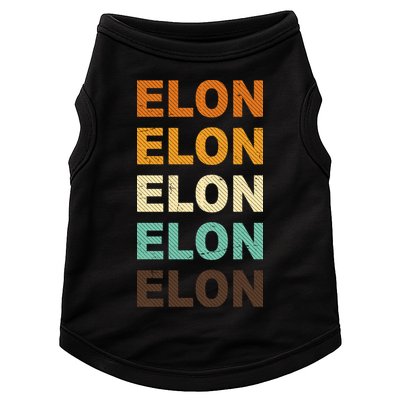 Elon Musk Retro Doggie Tank