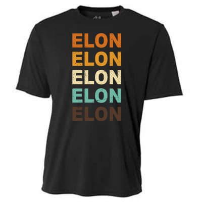 Elon Musk Retro Cooling Performance Crew T-Shirt