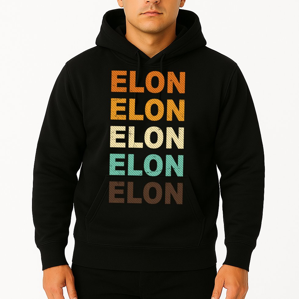 Elon Musk Retro Hoodie