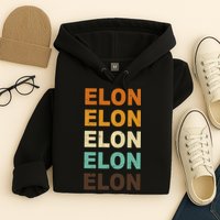 Elon Musk Retro Hoodie