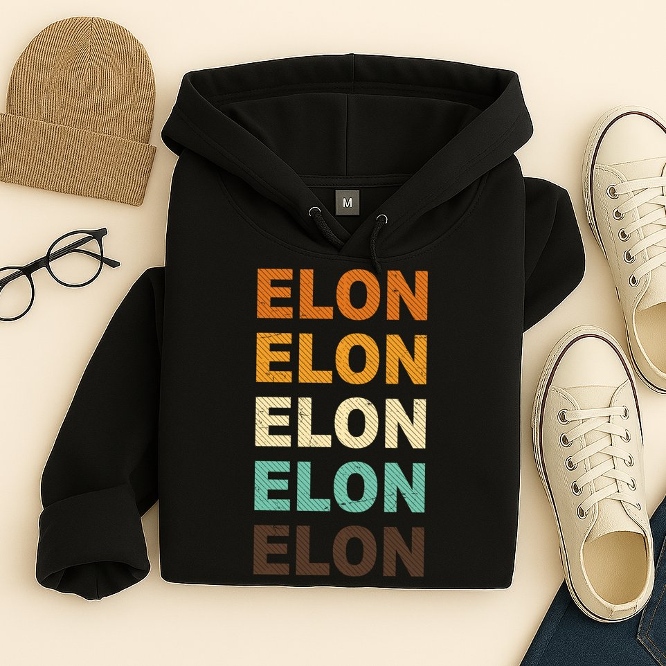 Elon Musk Retro Hoodie