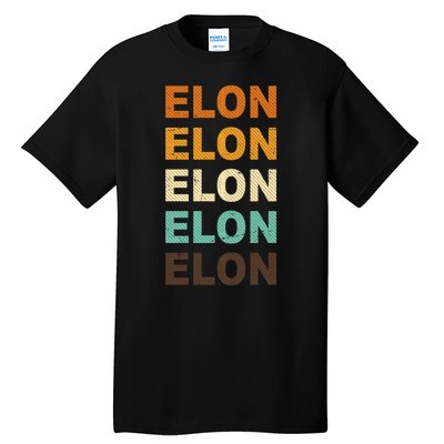 Elon Musk Retro Tall T-Shirt