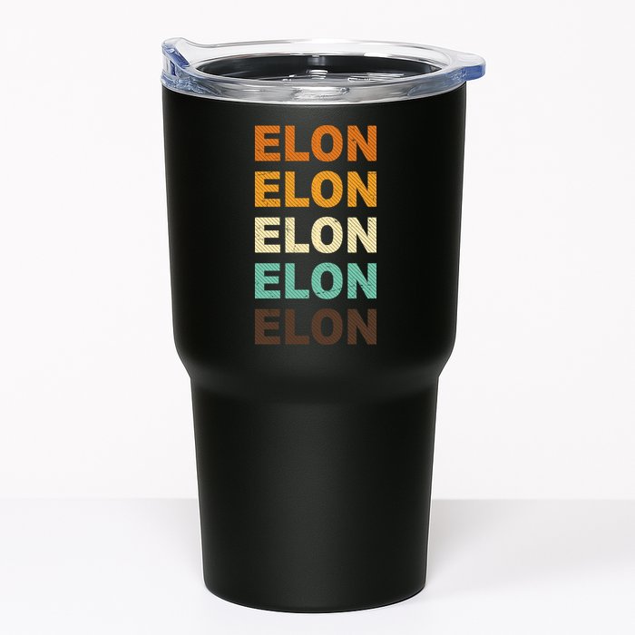 Elon Musk Retro Tumbler