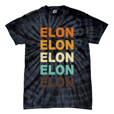 Elon Musk Retro Tie-Dye T-Shirt