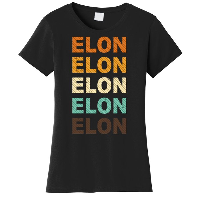 Elon Musk Retro Women's T-Shirt