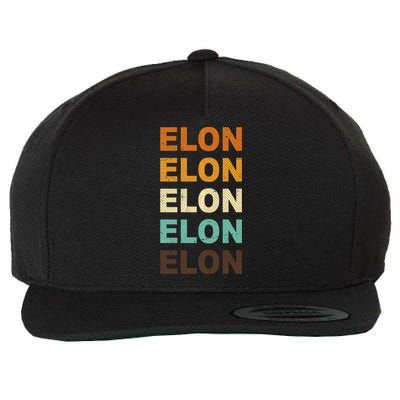 Elon Musk Retro Wool Snapback Cap