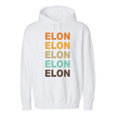 Elon Musk Retro Garment-Dyed Fleece Hoodie