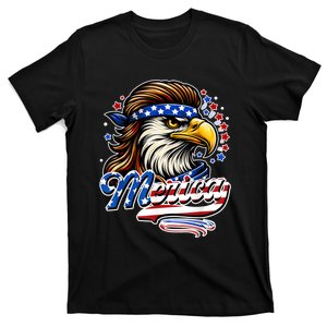 Eagle Merica Red White Blue American Independence Day T-Shirt