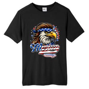 Eagle Merica Red White Blue American Independence Day Tall Fusion ChromaSoft Performance T-Shirt