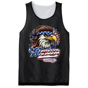 Eagle Merica Red White Blue American Independence Day Mesh Reversible Basketball Jersey Tank