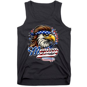 Eagle Merica Red White Blue American Independence Day Tank Top