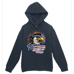 Eagle Merica Red White Blue American Independence Day Urban Pullover Hoodie