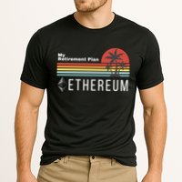 Ethereum My Retirement Plan Blockchain ETH Crypto HODL ETH Performance Shirt