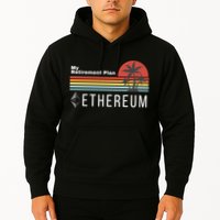 Ethereum My Retirement Plan Blockchain ETH Crypto HODL ETH Hoodie