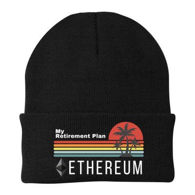 Ethereum My Retirement Plan Blockchain ETH Crypto HODL ETH Beanie
